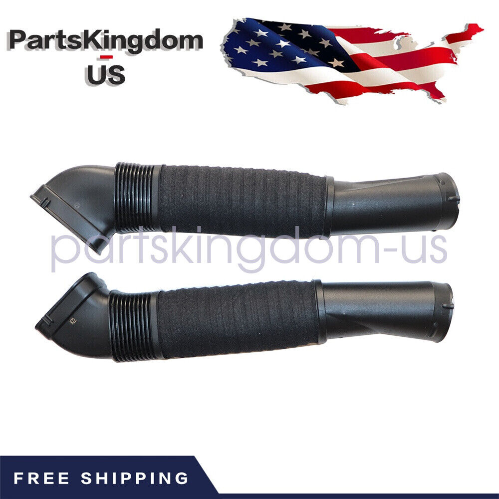 Set Left & Right side Air Intake Duct hose fit Mercedes W221 W216 S550 CL500