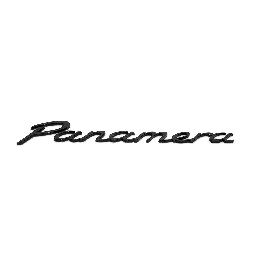 Look Deck Lid Sport  Panamera Letters Rear Badge Emblem a
