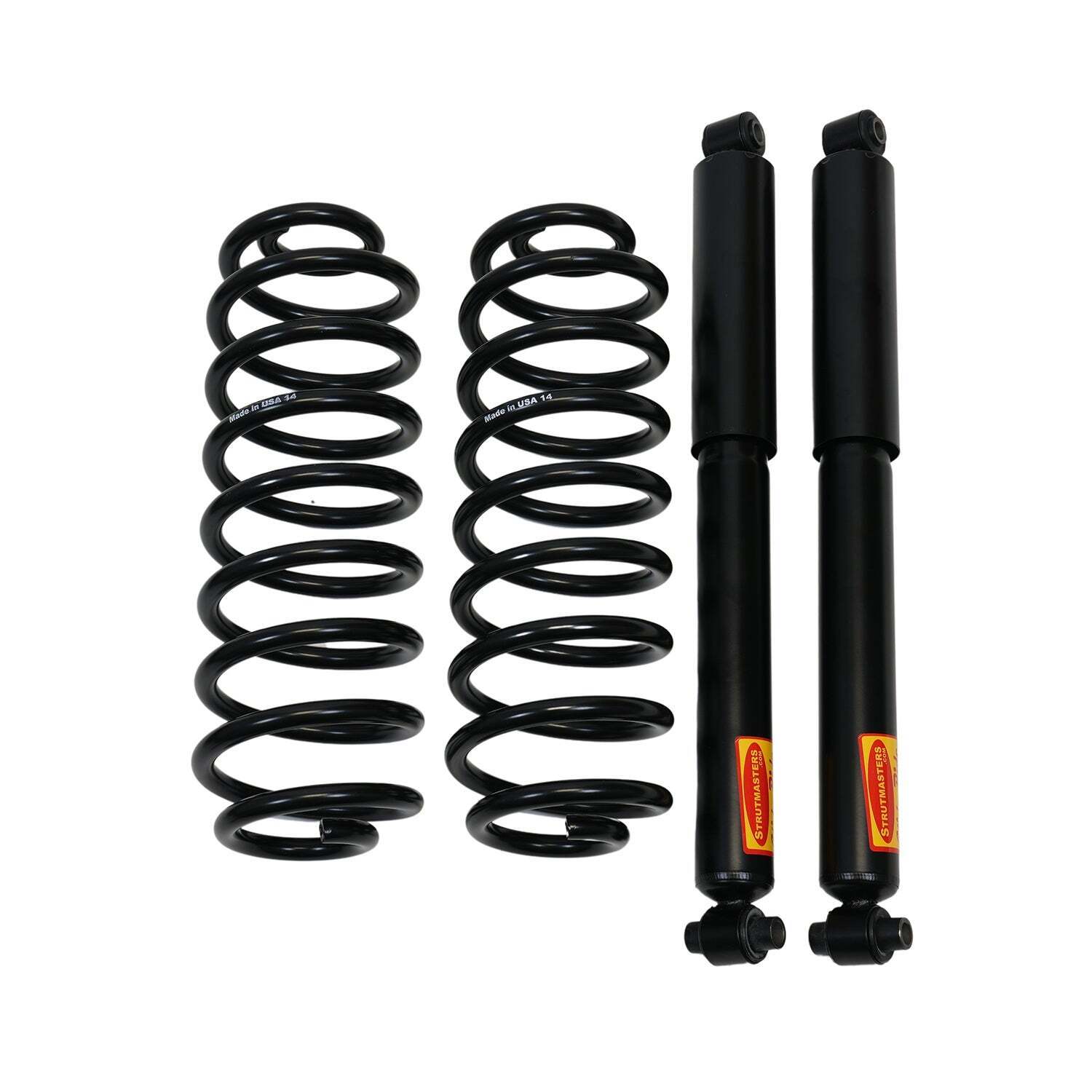 Strutmasters 2002-2009 GMC Envoy Rear Air Suspension Conversion Kit With Shocks