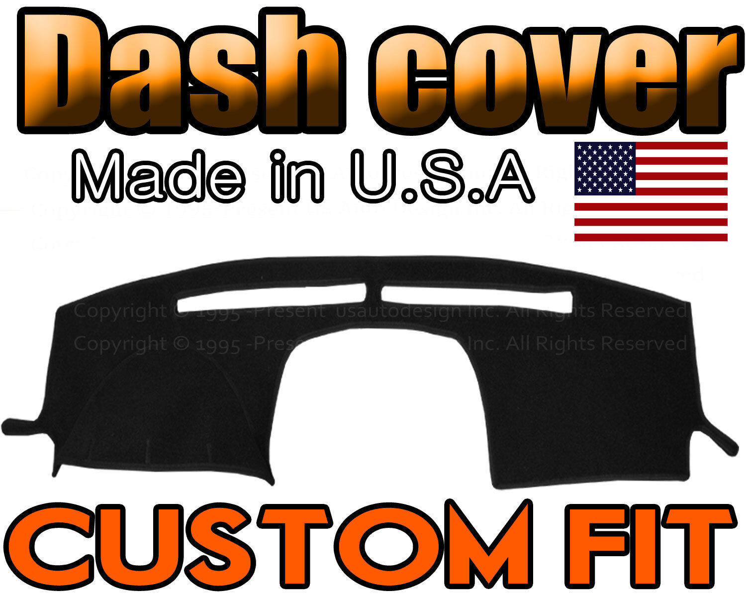 Fits 2006-2010 INFINITI M35 M45 DASH COVER MAT DASHBOARD PAD MADE IN USA / BLACK