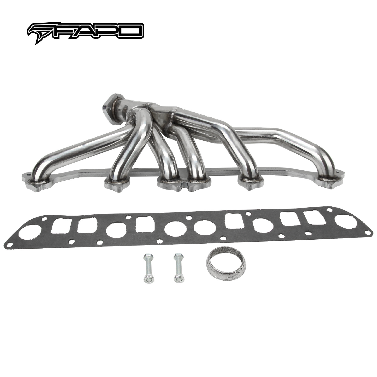 FAPO Exhaust Manifold for Jeep Cherokee 4.0L L6 SE Briarwood Sport Limited 304SS