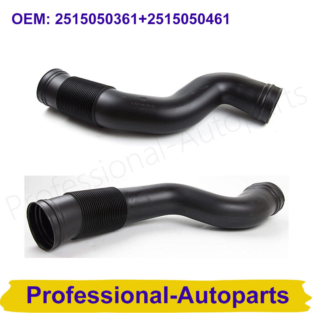 1Pair Engine Air Intake Duct Hose For Mercedes Benz R-Class R500 V251 W251