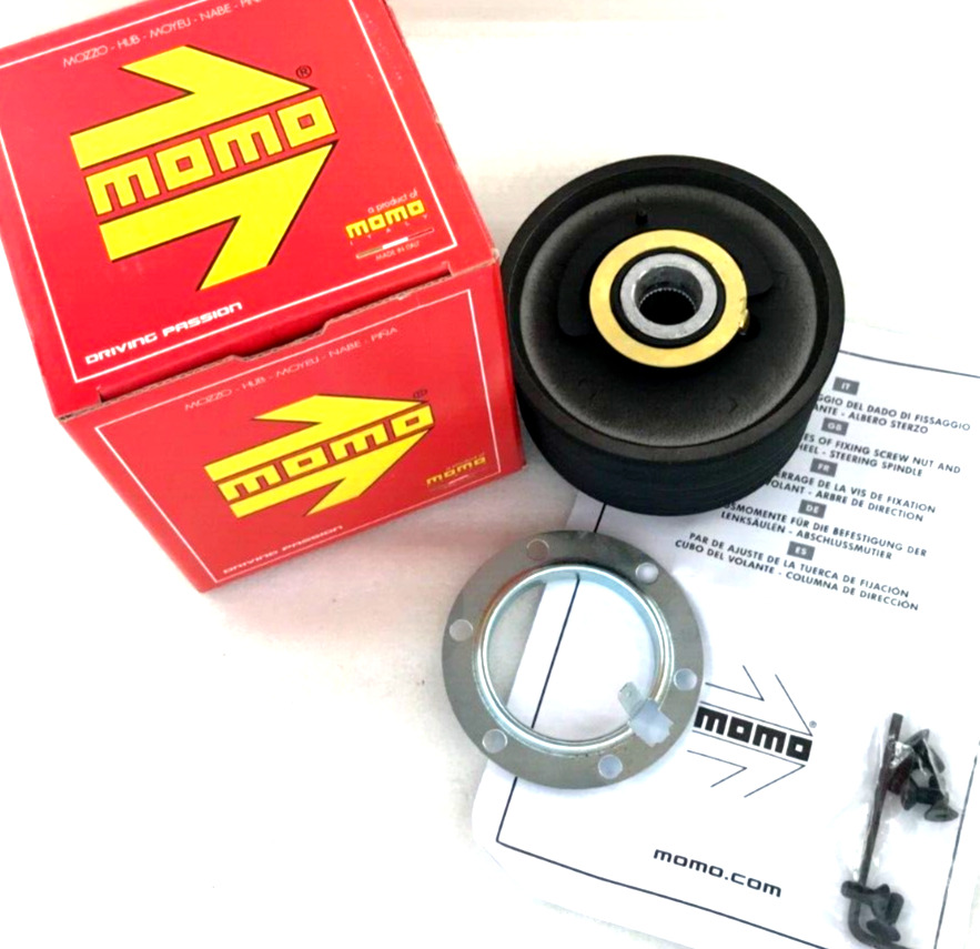 Genuine Momo steering wheel hub boss kit MK4031. Fiat UNO 1989 - 1991