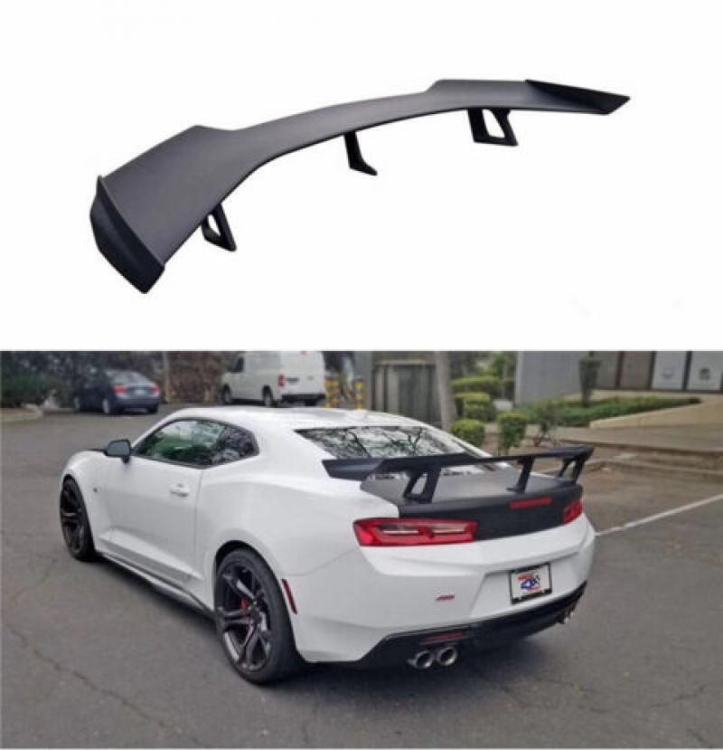For 2016-2022 Chevy Camaro ZL1 1LE Style Matte Black Rear Trunk Wing Spoiler US