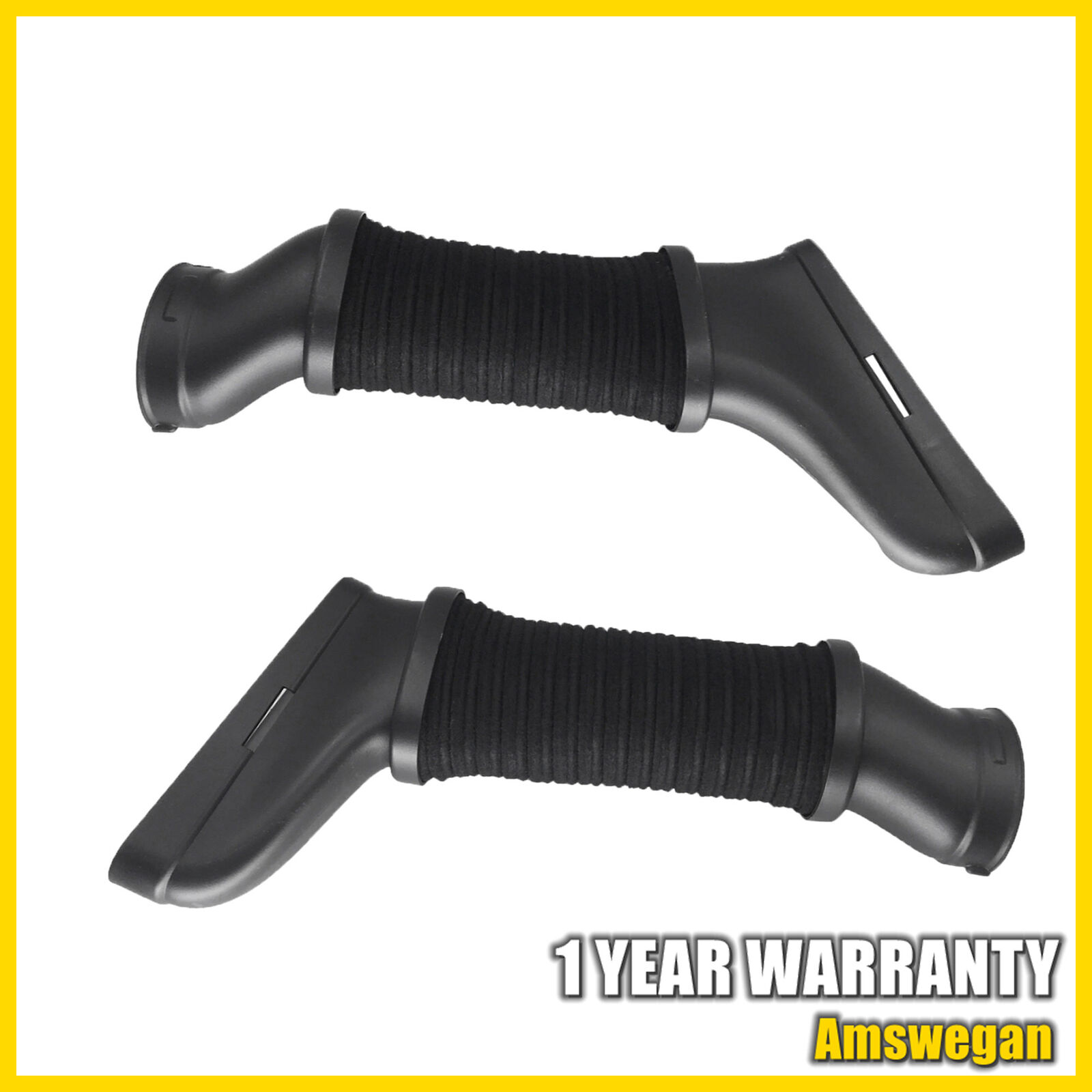 Pair Air Cleaner intake Duct Hose Pair LH&RH For 2012-2017 Benz CLS63 E63 AMG