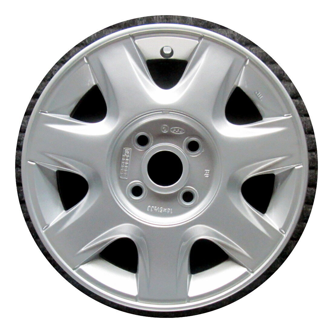 Wheel Rim Mazda Protege 14 1990-1992 8BB737600 Painted OEM Factory OE 64709