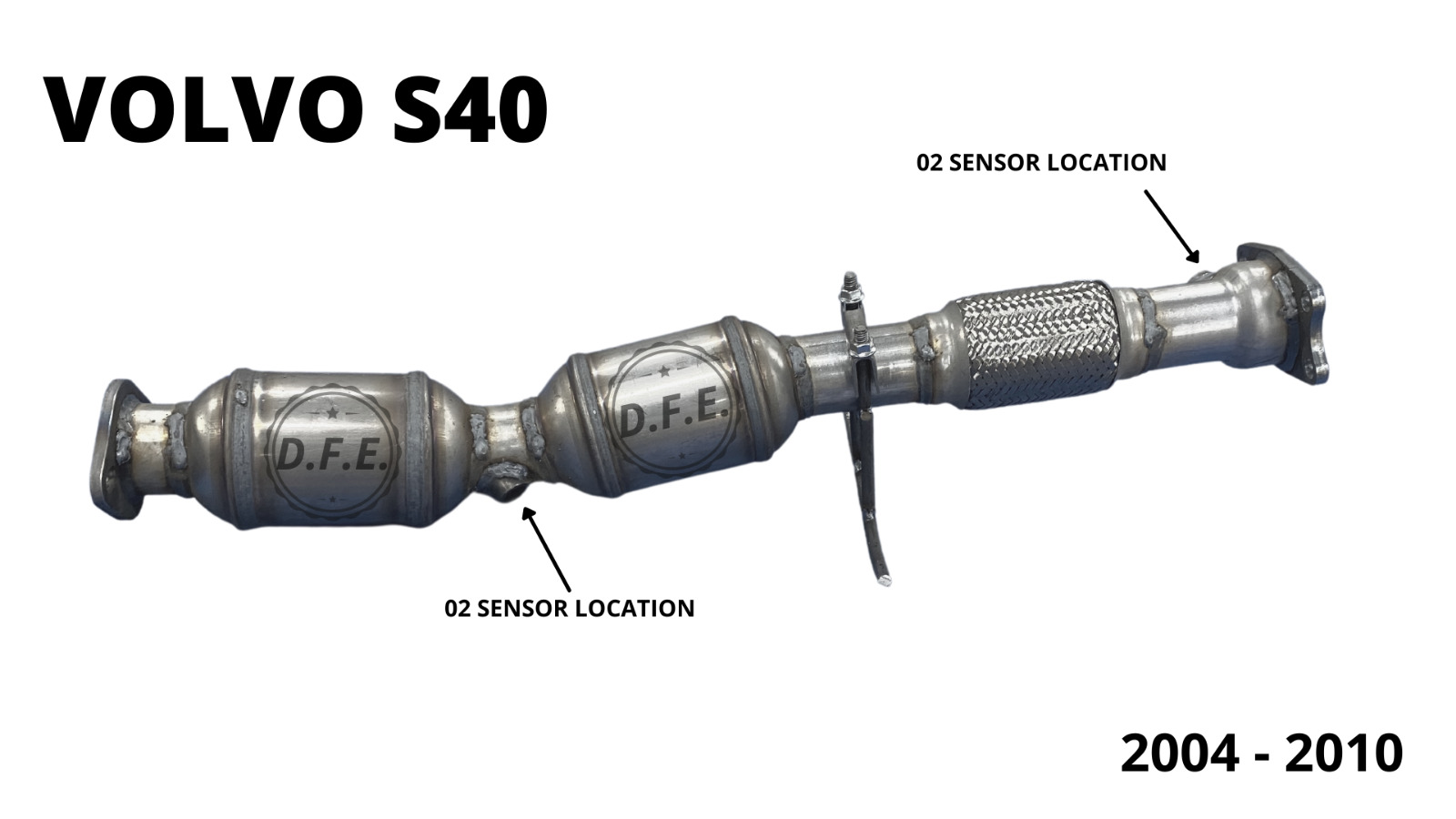 Catalytic Converter for 04-10 Volvo S40/05-10 V50 2.4L ULEV 2 Emissions