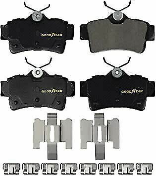 Rear Ceramic Brake Pads for Ford Mustang Esperante & More Goodyear Brakes GYD627