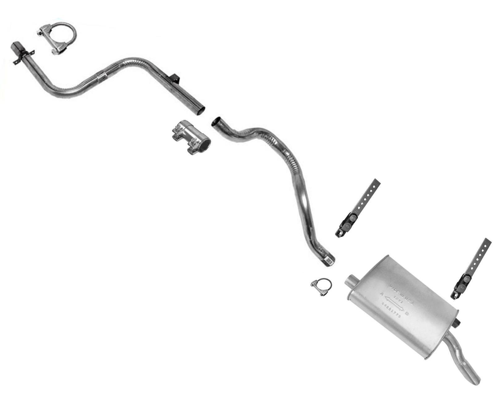 For 90-91 Chevrolet Lumina 3.1 88-91 Cutlass Supreme Muffler Exhaust Pipe System