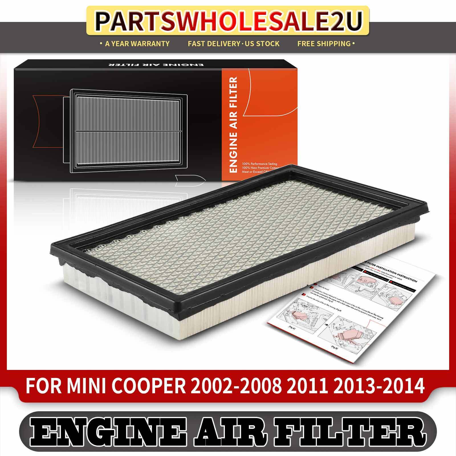 New Engine Air Filter for Mini Cooper 2002-2008 2011 2013-2014 L4 1.6L Flexible