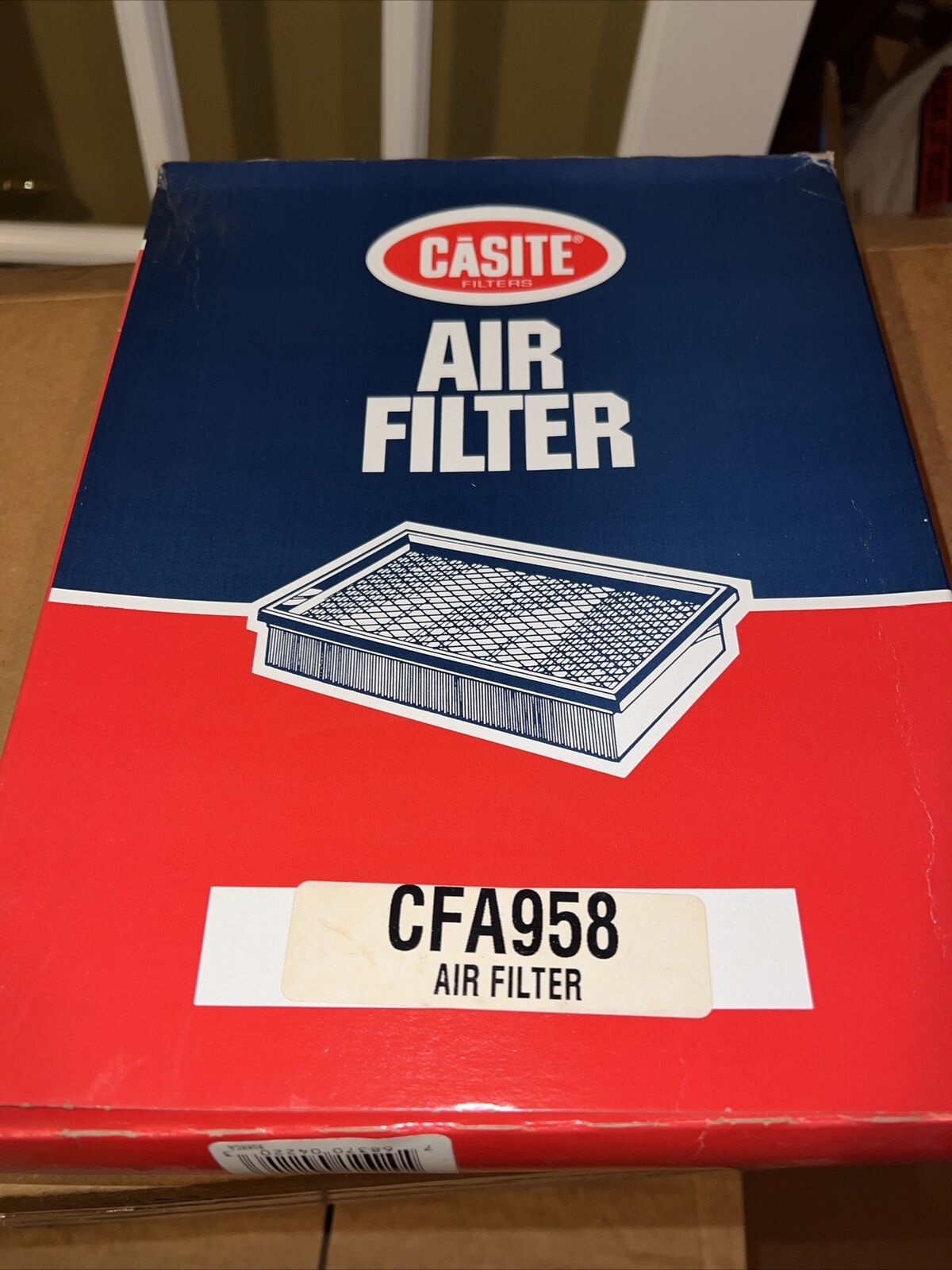 Casite CFA958 Air Filter MAZDA Protege/Miata/323, MERCURY Tracer, FORD Escort .