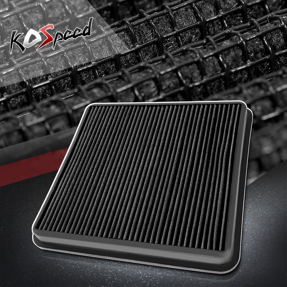 High Flow Washable Drop In Engine Air Filter for 07-18 LX570 Tundra Land Cruiser