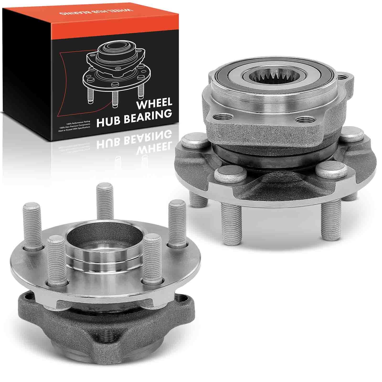 2x Front Left & Right Wheel Hub and Bearing Assembly for Subaru Legacy Outback