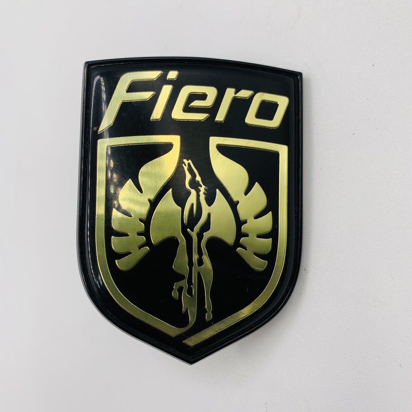 Vintage Pontiac Fiero Car Header Hood Emblem Badge Logo 14344 OEM GM