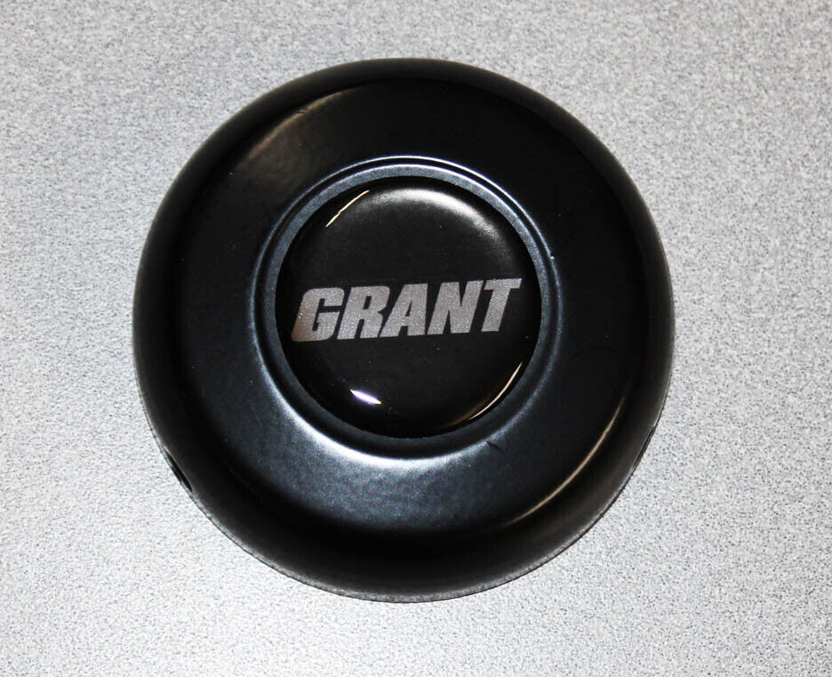 NEW Grant Steering Wheel Cap BLACK Ford, Chevy, Pontiac, VW GTO, Camaro, Look