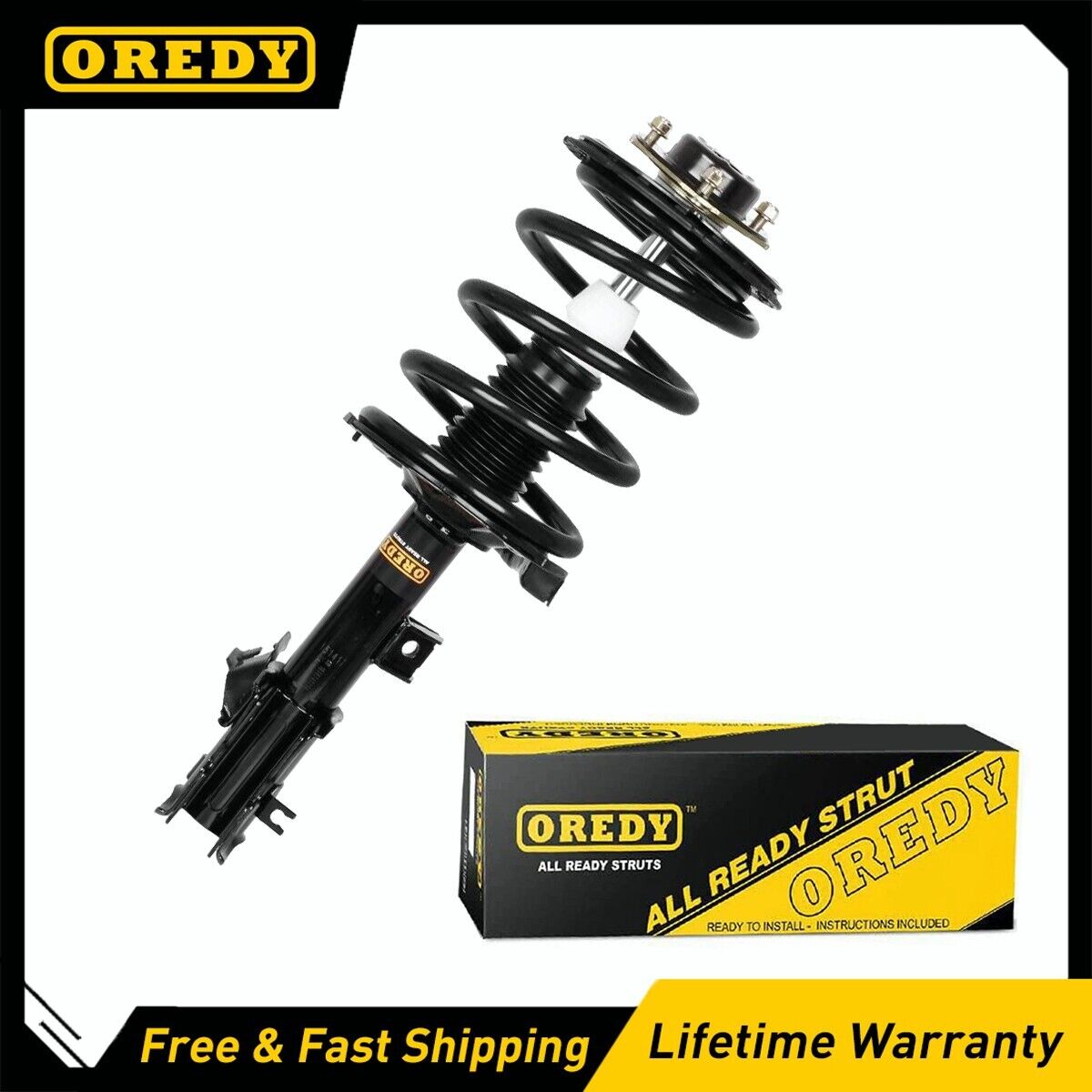 Front Left Driver Side Strut Replacement for 2003 - 2007 Nissan Murano