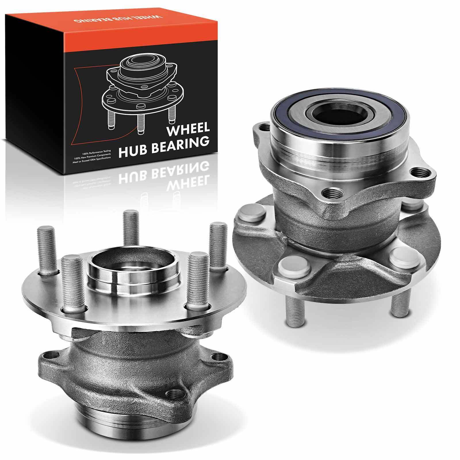 2x Rear Sides Wheel Hub Bearing Assembly for Subaru Legacy Outback Forester WRX