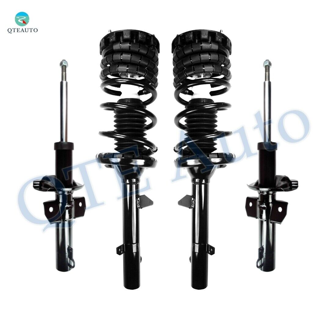 Set Front Strut-Rear Quick Complete Strut-Coil Spring For 1994 1995 Ford Taurus