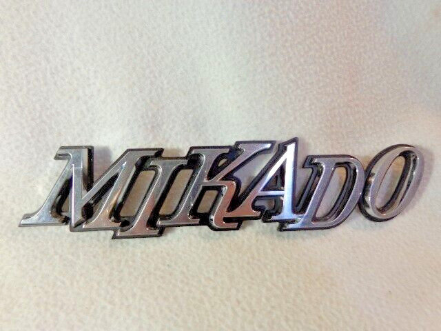 MIKADO EMBLEM Chevrolet LUV OEM 78-80 Door - Glovebox Part No. 453