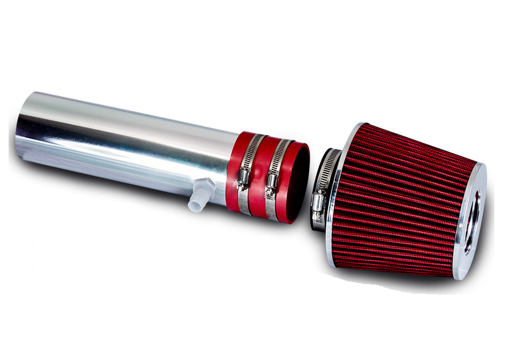 Red Filter Short Ram Air Intake For 94-96 Buick Roadmaster 4.3L 5.7L V8