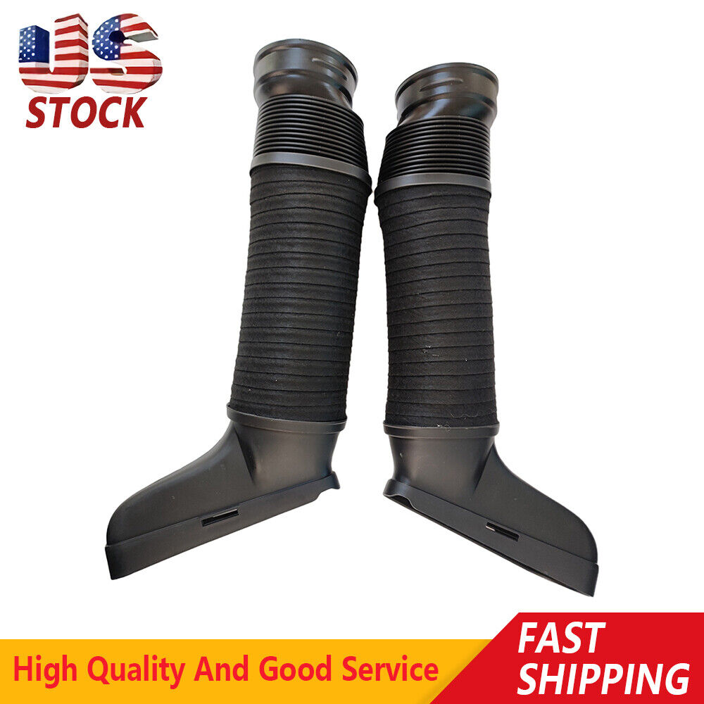 2X Left+Right Air Intake Inlet Duct Hose For Benz C280 C300 E300 W204 S204 W212