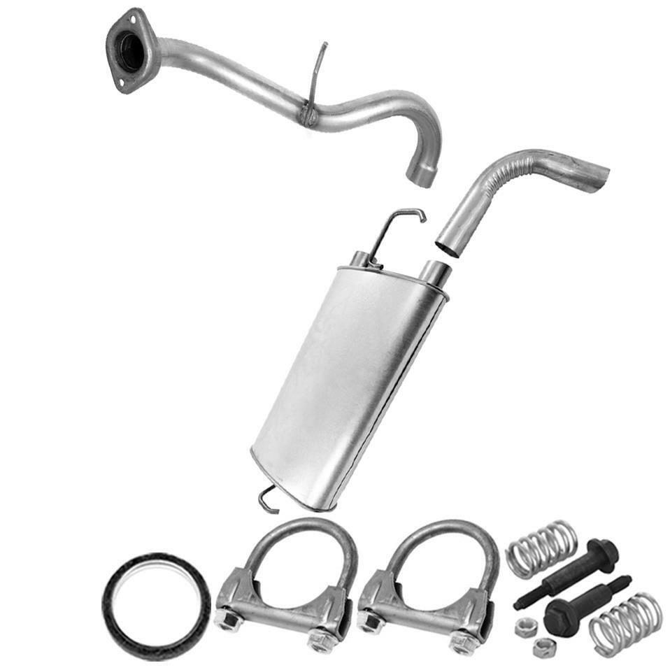 Extension Tail pipe Exhaust Muffler fits: 2009-2010 Pontiac Vibe 2.4L FWD