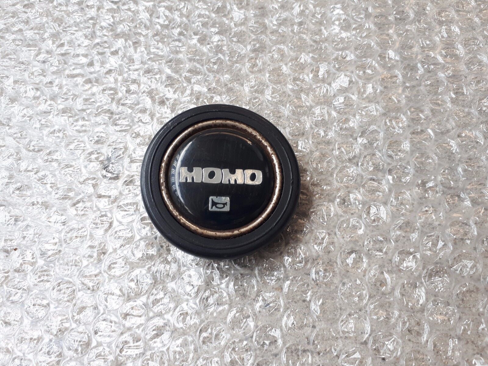 MOMO STACKED  HORN BUTTON  GREAT GENUINE  PART SUPER RARE ITEM 911 918 spyder.