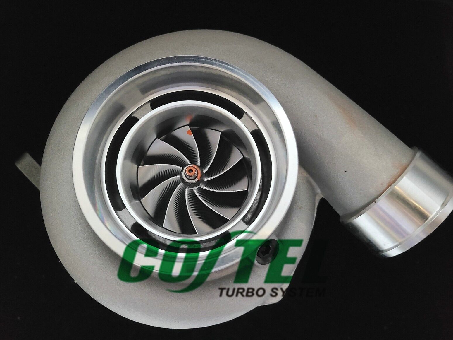 GT3582 GTX3582 GTX3582R Turbocharger T4 .82 AR V bland High Flow Curved Wheel