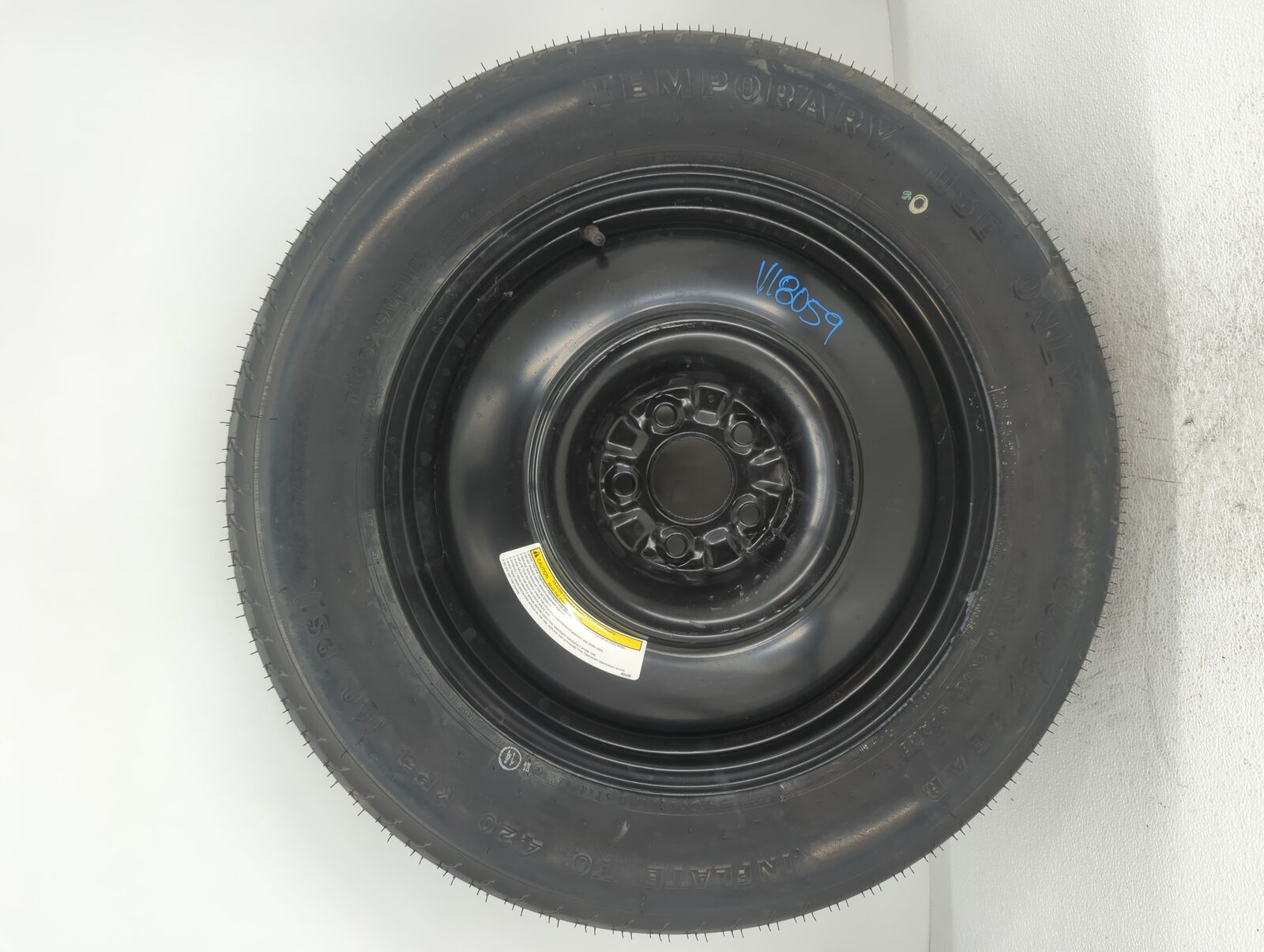 2011-2014 Nissan Murano Spare Donut Tire Wheel Rim Oem HOGPE