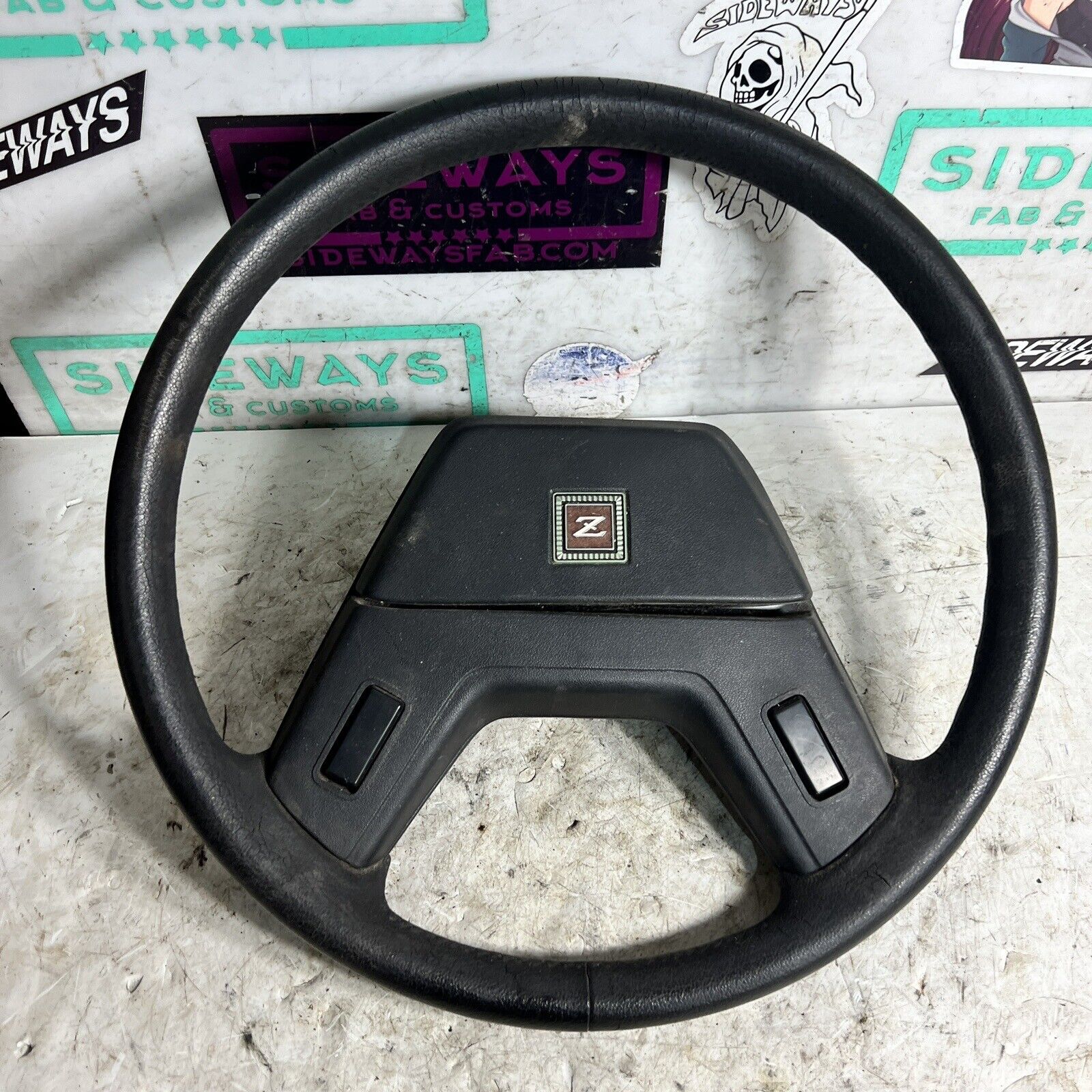 79-83 Datsun 280zx Steering Wheel Black