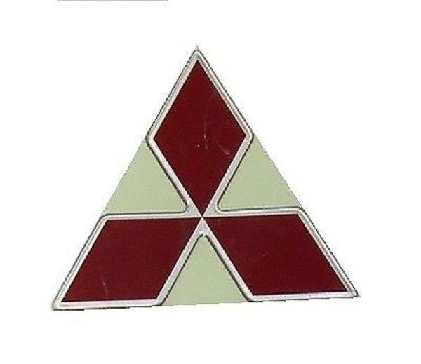 Genuine Mitsubishi OE Emblem Badge Triple Diamond 3000GT Front 1991 - 1998  