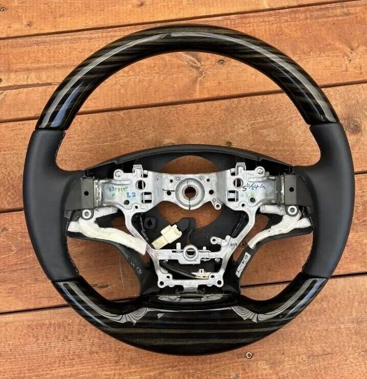 2013-2017  Lexus Ls460  LS600H WOODGRAIN Steering Wheel (LIKE NEW)