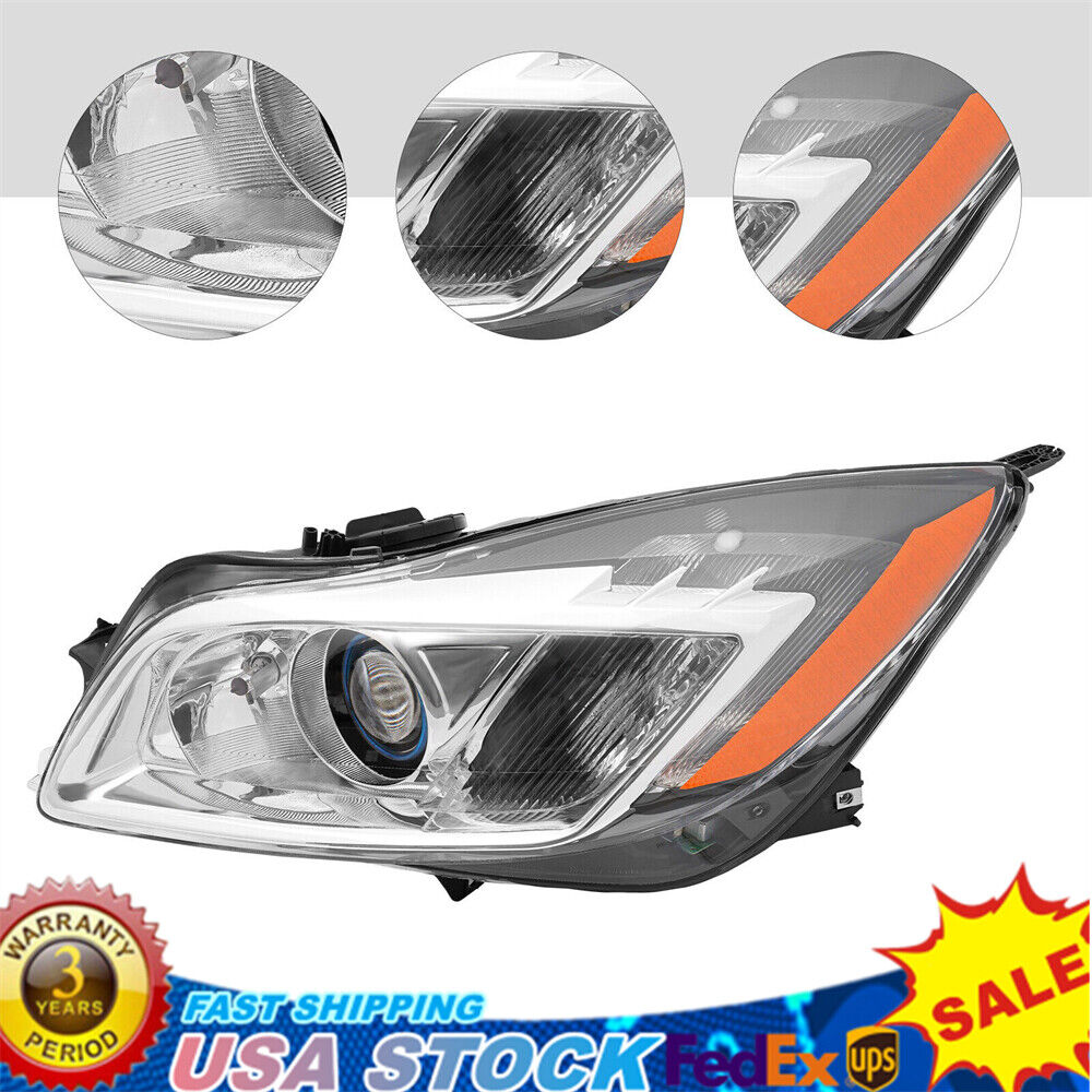 Xenon HID Headlight For 2009 2010 2011 2012 Buick Regal Left Driver Side Lamp