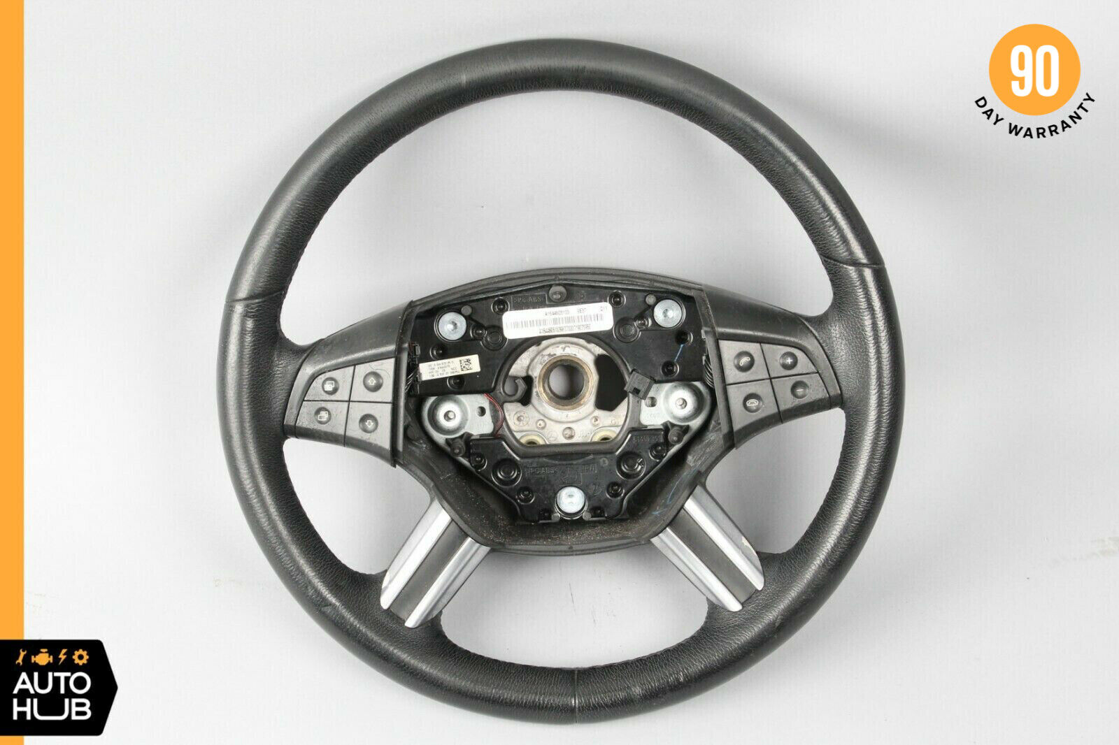 06-08 Mercedes X164 GL450 R500 ML350 Steering Wheel Black 1644605103 OEM