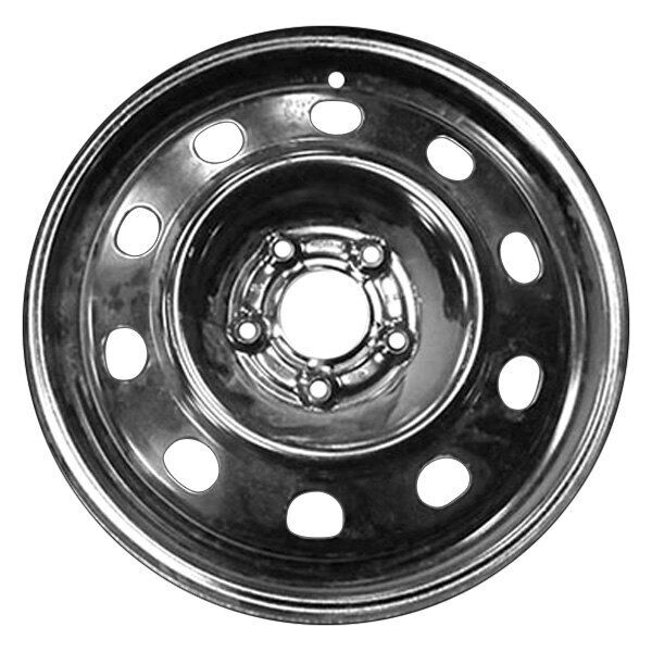 Wheel For 13-19 Dodge Grand Caravan 17x6.5 Steel 10 Hole 5-127mm Black Offset 39
