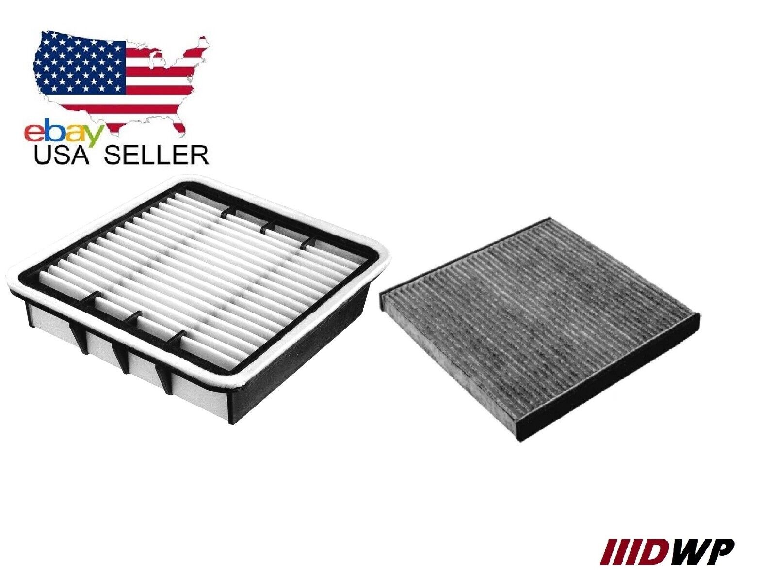 COMBO ENGINE AIR FILTER + CHARCOAL CABIN AIR FILTER FOR LEXUS 1998 - 2000 GS400
