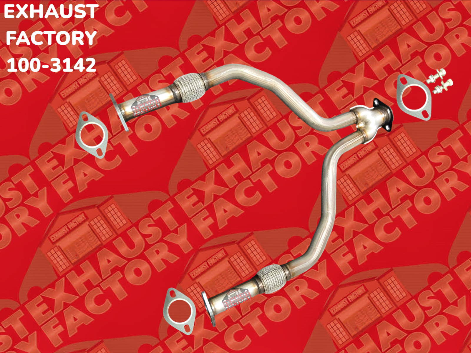 2011-2012 INFINITI G25 2.5L ENG V6 FRONT EXHAUST FLEX Y PIPE STAINLESS STEEL