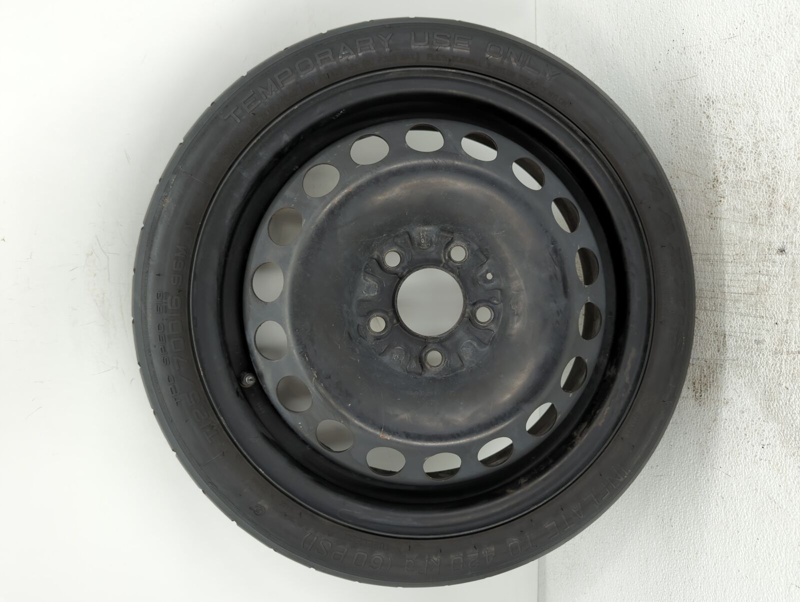2007-2009 Saturn Aura Spare Donut Tire Wheel Rim Oem CIWET