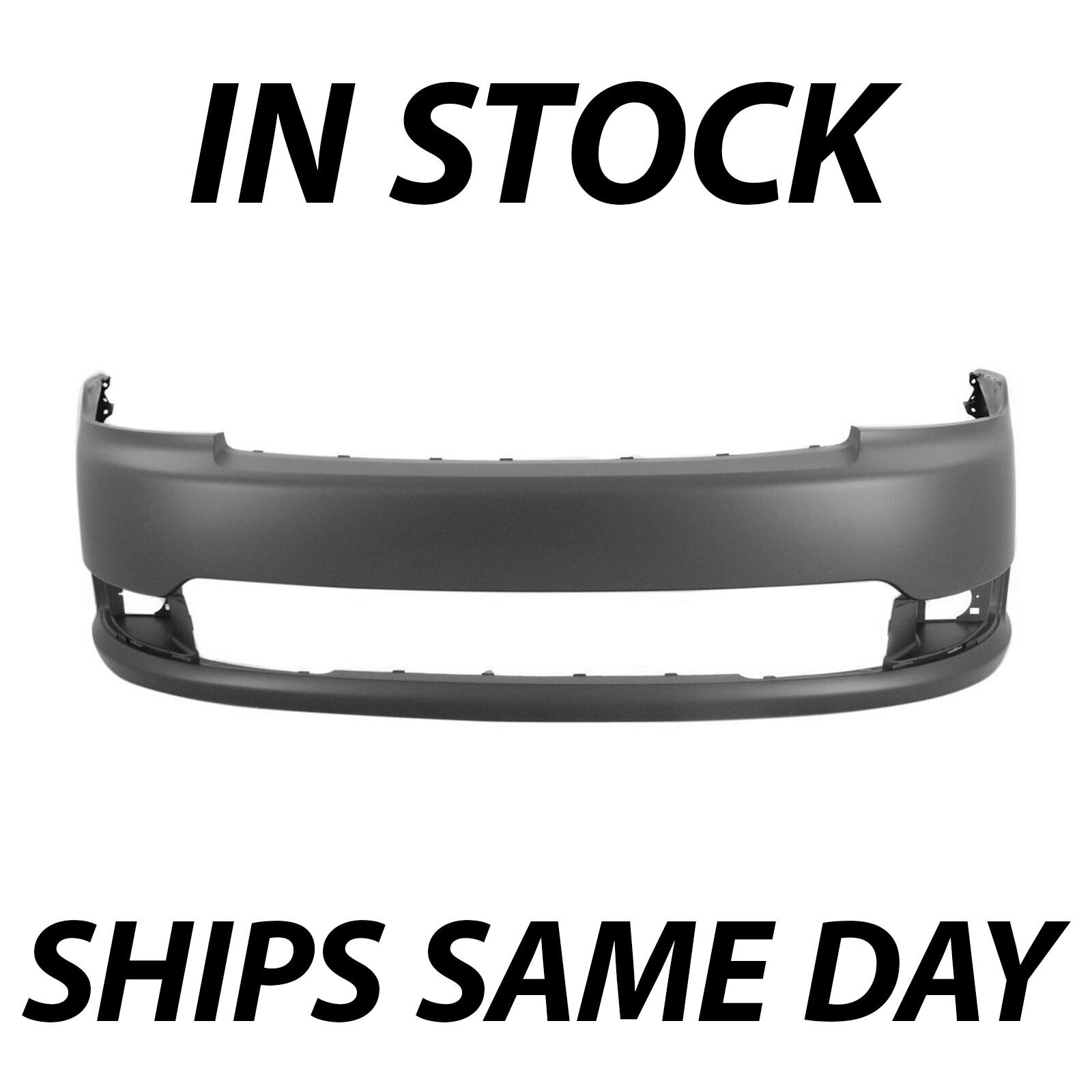 NEW Primered - Front Bumper Cover for 2013-2019 Ford Flex Limited w/ Park