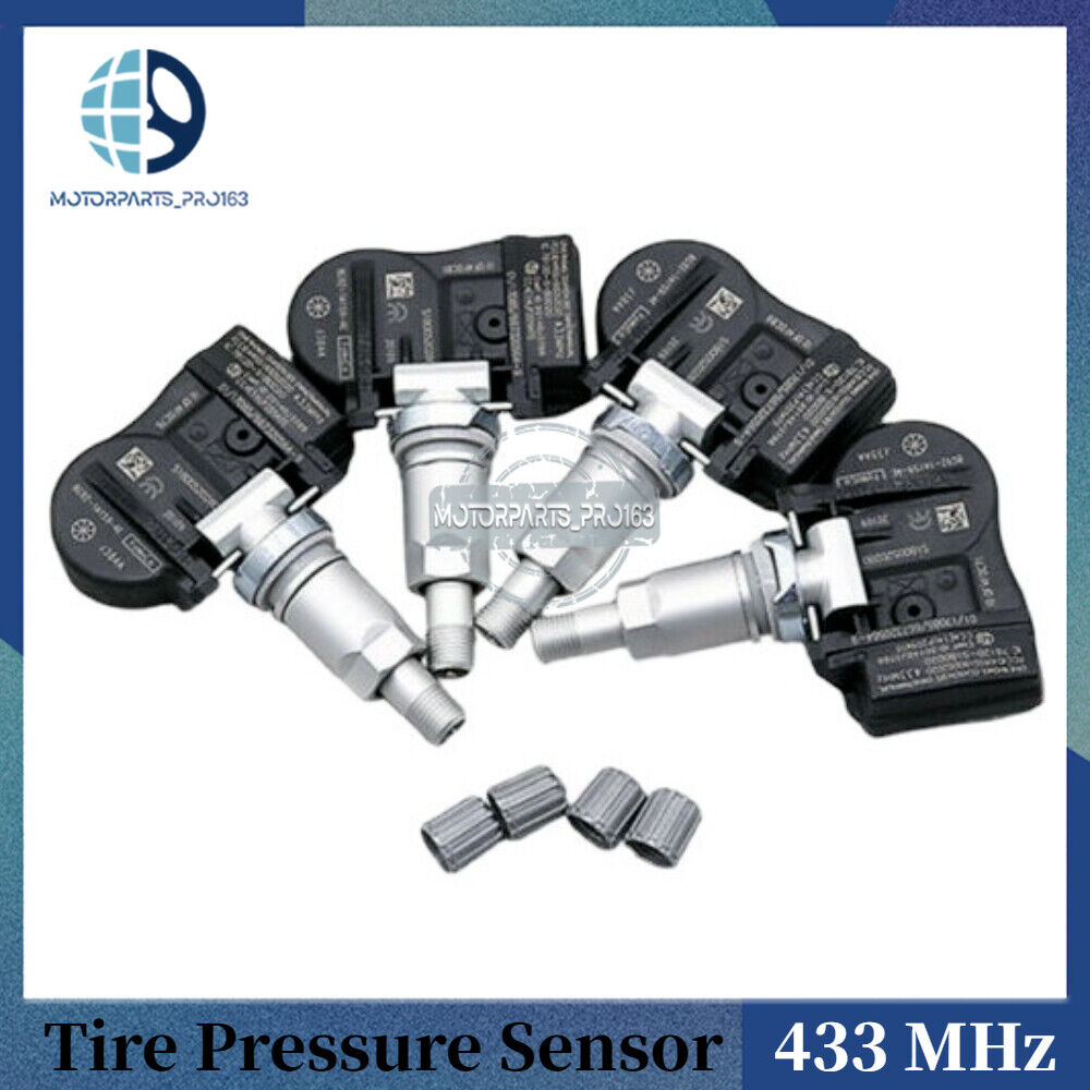 4Pcs TPMS Tire Pressure Sensors For Ford Mondeo Turnier MK IV 2007-2014 433MHz