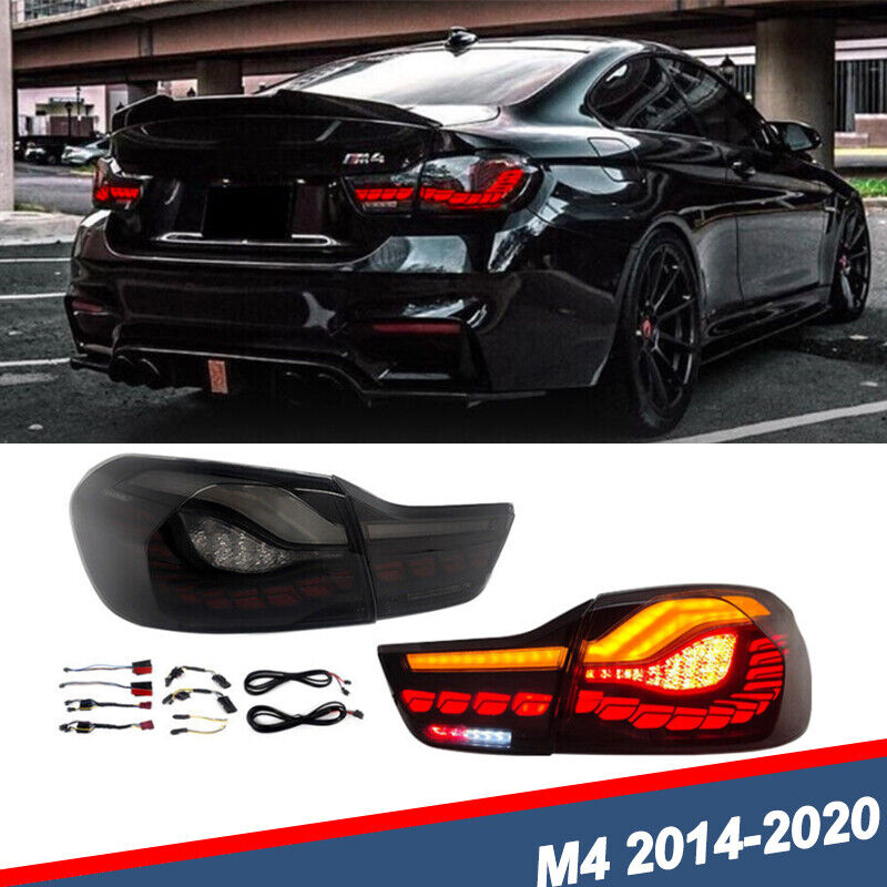 OLED Tail Lights For 2014-2020 BMW 4-series M4 F32 F33 F36 F82 F83 w/Animation