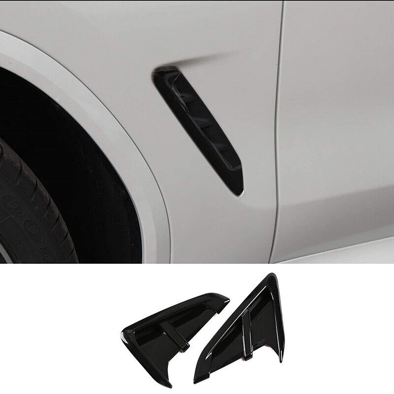 Black Car Fender Side Air Vent Flow Intake Grille for BMW X3 G01 X4 G02 X3M X4M