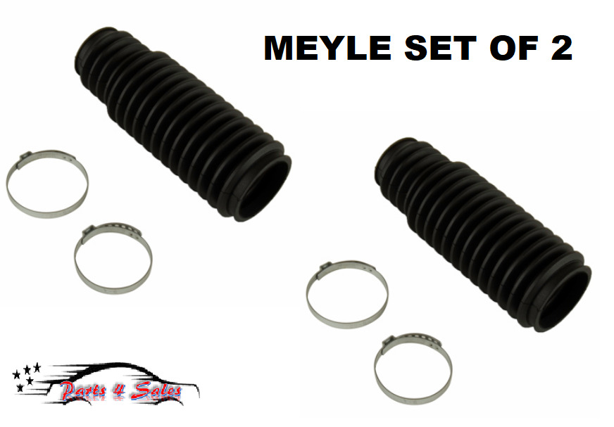 NEW Meyle Brand Set of 2 Tie Rod Bellows Boot + Clamps BMW E36 318 323 325 328M3