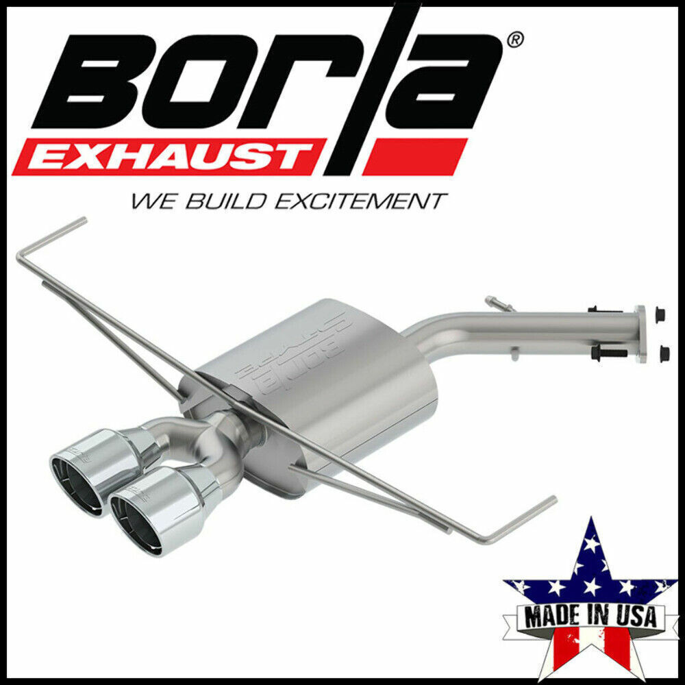 Borla S-Type Axle-Back Exhaust System Fits 2019-2022 Hyundai Veloster 1.6L