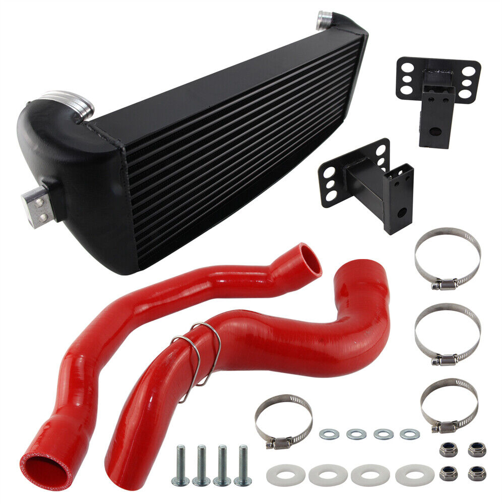 Competition Intercooler Kit For Fiat 500 Abarth 1.4 Turbo 99 KW/135 PS 08+ Red