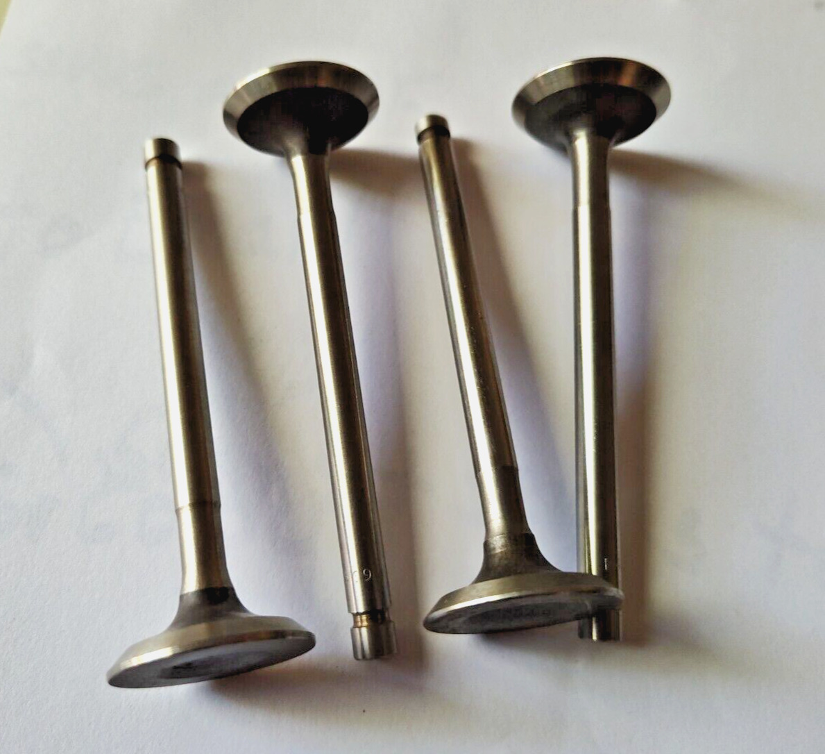 FIAT 850 SPIDER COUPE  843CC 817CC 1967-69 SET OF 4 INTAKE VALVES  NEW 
