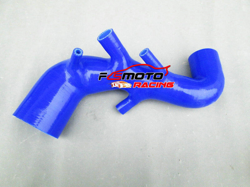 BLUE Silicone Induction Intake Pipe Hose For Audi TT 225 S3 Seat Leon R Turbo