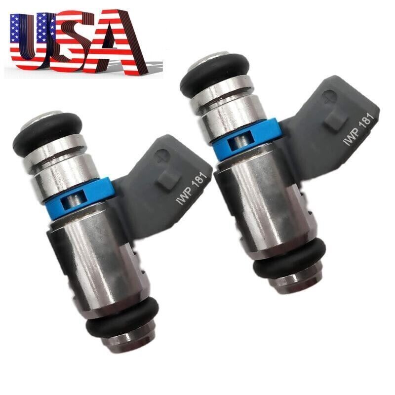 2x Fuel Injectors 27706-07A For Harley-Davidson Sportster XL 883 1200 2007-2021