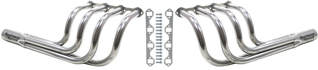 NEW CLASSIC ROADSTER HEADERS,T-BUCKET,STAINLESS STEEL,SMALL BLOCK FORD,302,351W