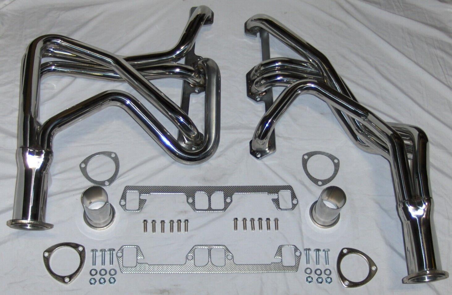 Stainless Steel Long Tube Exhaust Headers for 1970's Dodge Truck 318 340 360